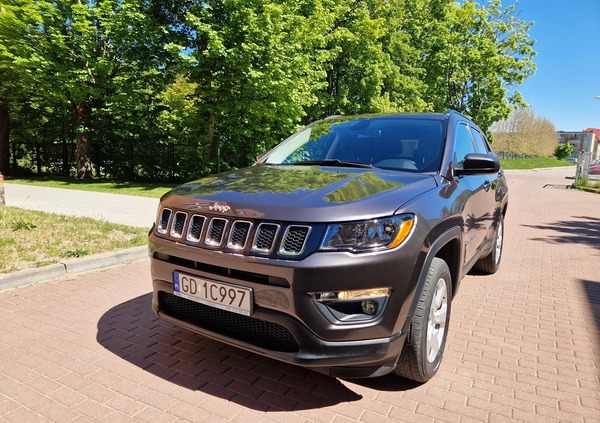 Jeep Compass cena 74800 przebieg: 40065, rok produkcji 2020 z Wejherowo małe 326